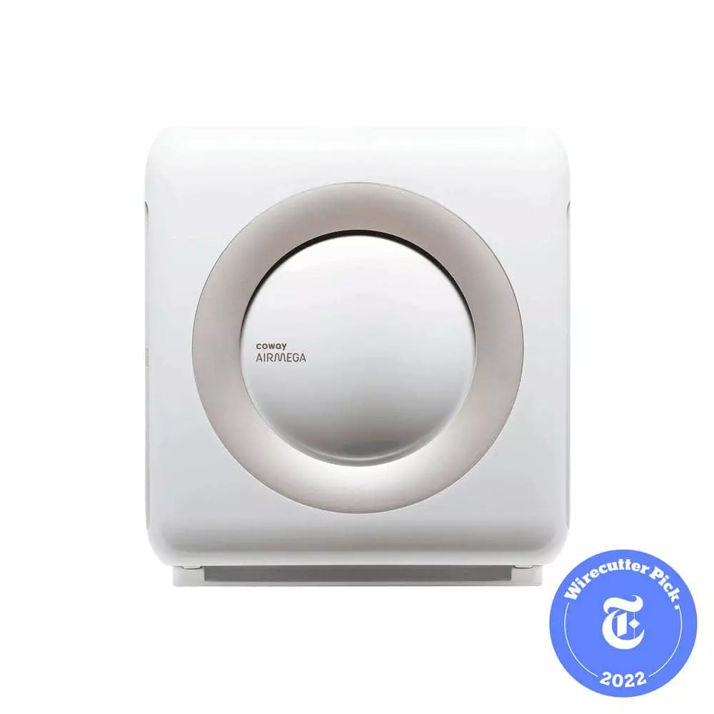 Coway Airmega Mighty True HEPA Air Purifier with 361 sq. ft. Coverage in White 3 Coway Airmega Mighty True HEPA Air Purifier with 361 sq. ft. Coverage in White