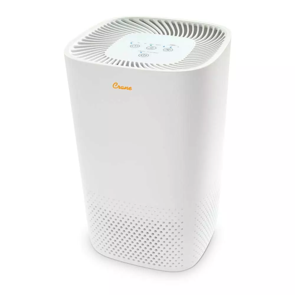 Crane True HEPA Air Purifier with Germicidal UV Light for Small to Medium Rooms up to 250 sq.ft. - Standard 3 Crane True HEPA Air Purifier with Germicidal UV Light for Small to Medium Rooms up to 250 sq.ft. - Standard