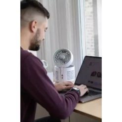 Crane True HEPA Air Purifier with Germicidal UV Light for Small to Medium Rooms up to 150 sq. ft. Desktop -Air Quality Shop whites crane air purifiers ee 5073 fa 1000