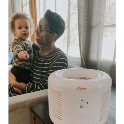 Crane HEPA Air Purifier with 3 Speed Settings for Small to Medium Rooms up to 300 sq.ft. 18 Crane HEPA Air Purifier with 3 Speed Settings for Small to Medium Rooms up to 300 sq.ft. -Air Quality Shop whites crane air purifiers ee 7002air d4 1000