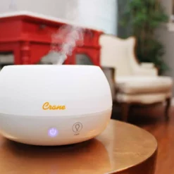 Crane 0.2 Gal. 2-in-1 Ultrasonic Cool Mist Humidifer & Aroma Diffuser for Small Rooms up to 160 sq. ft. 15 Crane 0.2 Gal. 2-in-1 Ultrasonic Cool Mist Humidifer & Aroma Diffuser for Small Rooms up to 160 sq. ft. -Air Quality Shop whites crane humidifiers ee 5951ad 40 1000