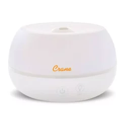 Crane 0.2 Gal. 2-in-1 Ultrasonic Cool Mist Humidifer & Aroma Diffuser for Small Rooms up to 160 sq. ft.