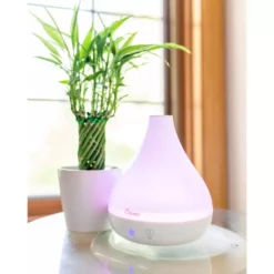 Crane 0.35 Gal. 2-in-1 Ultrasonic Cool Mist Humidifer & Aroma Diffuser for Small Rooms up to 200 sq. ft. 10 Crane 0.35 Gal. 2-in-1 Ultrasonic Cool Mist Humidifer & Aroma Diffuser for Small Rooms up to 200 sq. ft. -Air Quality Shop whites crane humidifiers ee 5953ad 4f 1000