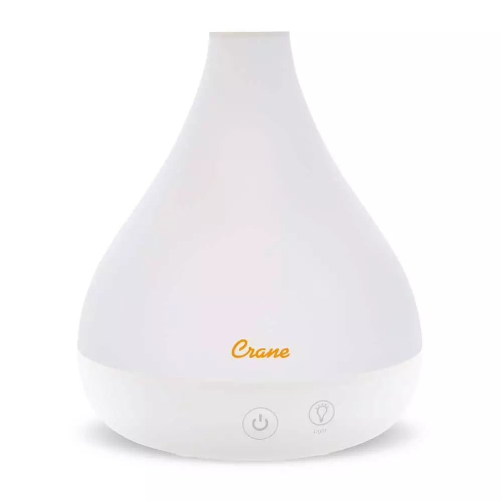 Crane 0.35 Gal. 2-in-1 Ultrasonic Cool Mist Humidifer & Aroma Diffuser for Small Rooms up to 200 sq. ft. 3 Crane 0.35 Gal. 2-in-1 Ultrasonic Cool Mist Humidifer & Aroma Diffuser for Small Rooms up to 200 sq. ft.
