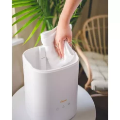 Crane 1.2 Gal. Cool Mist Top Fill Humidifier & Aroma Diffuser for Medium to Large Rooms up to 500 sq. ft 14 Crane 1.2 Gal. Cool Mist Top Fill Humidifier & Aroma Diffuser for Medium to Large Rooms up to 500 sq. ft -Air Quality Shop whites crane humidifiers ee 6909 44 1000