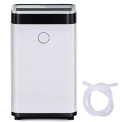 Cadeninc High Humidity 50-Pint Capacity Dehumidifier with 6.5 l Water Tank and Continuous Drain Hose, Auto Defrost, Quiet