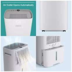 Kesnos 50-Pint Capacity Home Multifunction Dehumidifier With Bucket For 3,500 Sq. Ft. Home Or Bedroom 17 Kesnos 50-Pint Capacity Home Multifunction Dehumidifier With Bucket For 3,500 Sq. Ft. Home Or Bedroom -Air Quality Shop whites dehumidifiers hdcx pd08a 44 1000