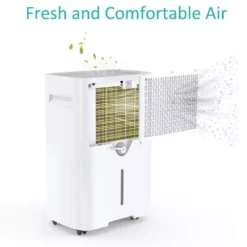 Kesnos 50-Pint Capacity Home Multifunction Dehumidifier With Bucket For 3,500 Sq. Ft. Home Or Bedroom 18 Kesnos 50-Pint Capacity Home Multifunction Dehumidifier With Bucket For 3,500 Sq. Ft. Home Or Bedroom -Air Quality Shop whites dehumidifiers hdcx pd08a fa 1000