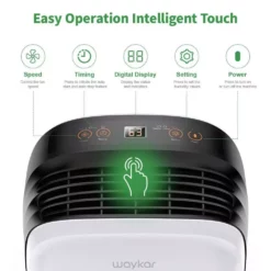Waykar 30-Pint Capacity 1,500 Sq. Ft. Smart Touch Home Dehumidifier With Bucket, Suitable For Basement Or Bedroom 14 Waykar 30-Pint Capacity 1,500 Sq. Ft. Smart Touch Home Dehumidifier With Bucket, Suitable For Basement Or Bedroom -Air Quality Shop whites dehumidifiers hdcx pd100a 4f 1000