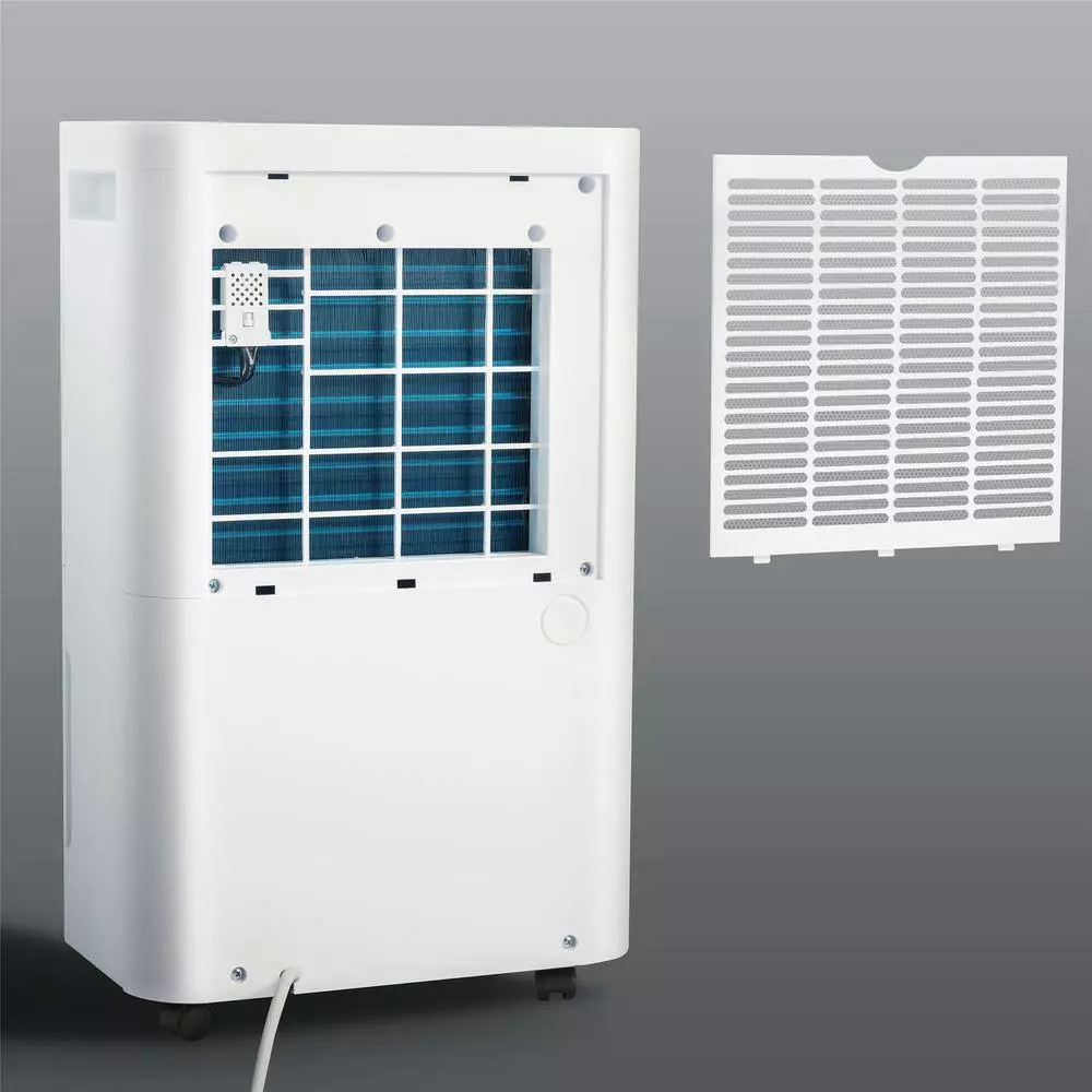 Unbranded 50-Pint Portable Dehumidifier 4,500 sq. ft. Dehumidifier with 4L Water Tank, Auto or Manual Drain, Auto Shutoff 6 Unbranded 50-Pint Portable Dehumidifier 4,500 sq. ft. Dehumidifier with 4L Water Tank, Auto or Manual Drain, Auto Shutoff - Image 4