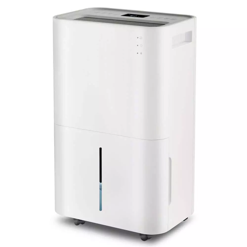 Unbranded 50-Pint Portable Dehumidifier 4,500 sq. ft. Dehumidifier with 4L Water Tank, Auto or Manual Drain, Auto Shutoff 3 Unbranded 50-Pint Portable Dehumidifier 4,500 sq. ft. Dehumidifier with 4L Water Tank, Auto or Manual Drain, Auto Shutoff