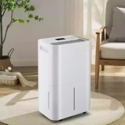 Edendirect 50-Pint 50 xq. Ft. Dehumidifier with 4L Water Tank Auto or Manual Drain for Large Rooms and Basements -Air Quality Shop whites edendirect dehumidifiers n7kn220718014 c3 1000