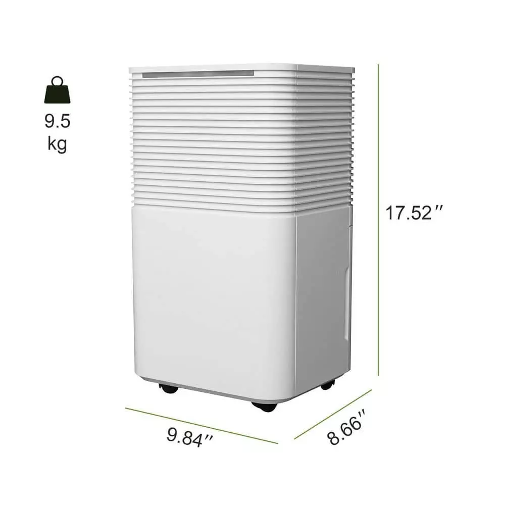 Edendirect 25-Pint Dehumidifier 2000 sq.ft. for Basements, Home and Large Room with Auto or Manual Drainage, 3 Operation Modes 8 Edendirect 25-Pint Dehumidifier 2000 sq.ft. for Basements, Home and Large Room with Auto or Manual Drainage, 3 Operation Modes - Image 6