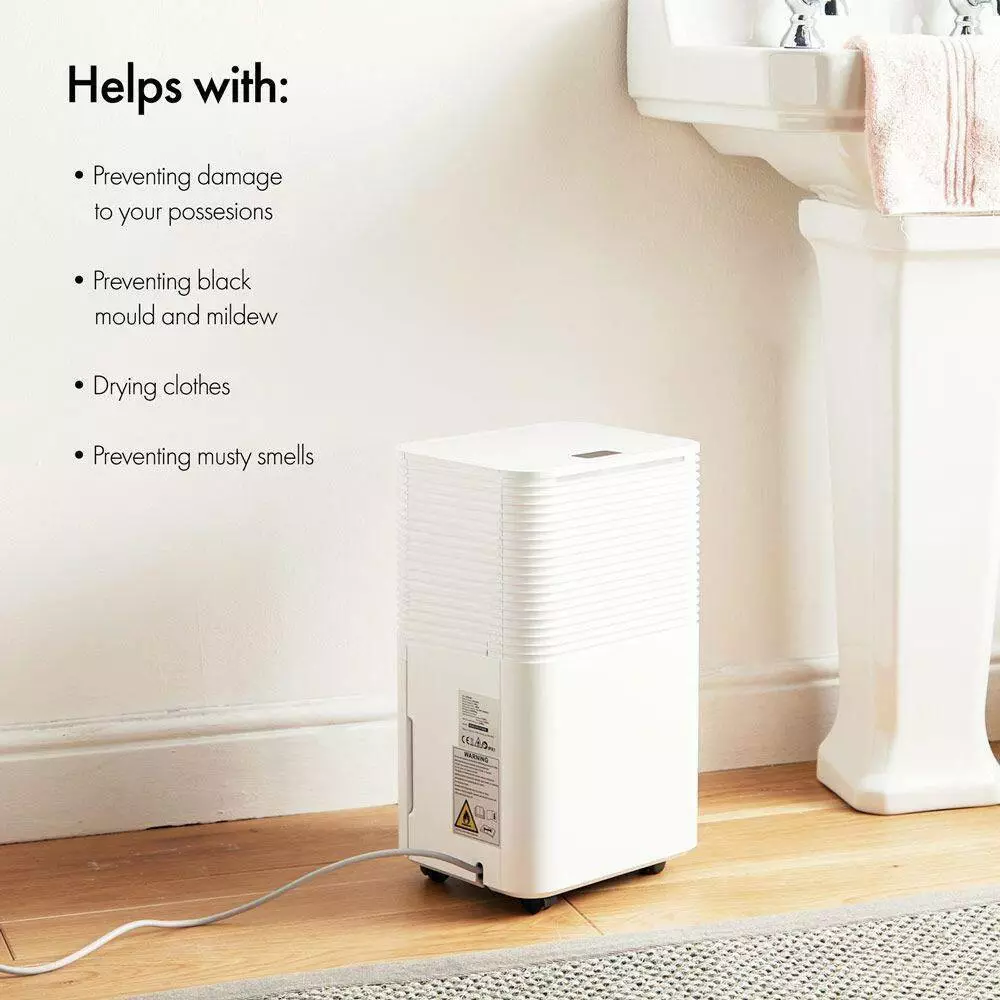 Edendirect 25-Pint Dehumidifier 2000 sq.ft. for Basements, Home and Large Room with Auto or Manual Drainage, 3 Operation Modes 10 Edendirect 25-Pint Dehumidifier 2000 sq.ft. for Basements, Home and Large Room with Auto or Manual Drainage, 3 Operation Modes - Image 8