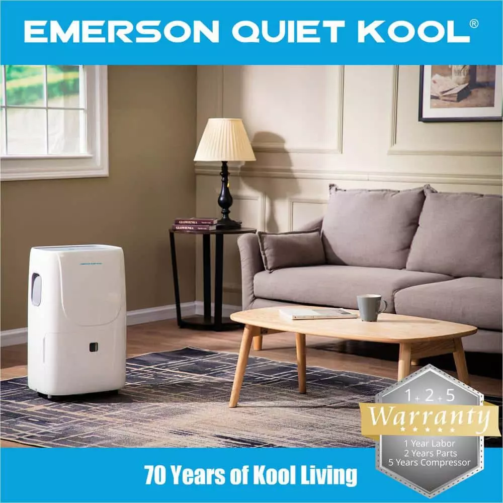 Emerson Quiet Kool 20-Pint Smart Dehumidifier 9 Emerson Quiet Kool 20-Pint Smart Dehumidifier - Image 7