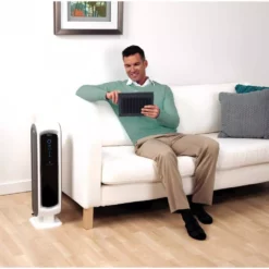 Fellowes AeraMax DX5 True HEPA Small Room Tower Air Purifier 200 sq.ft. for Allergies, Asthma and Odor -Air Quality Shop whites fellowes air purifiers 9320601 31 1000