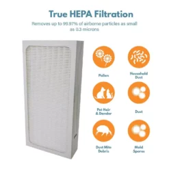 FILTER-MONSTER Replacement Filter Compatible with Blueair 400 Series Particle Filter -Air Quality Shop whites filter monster air purifier accessories ba400fm1 4f 1000