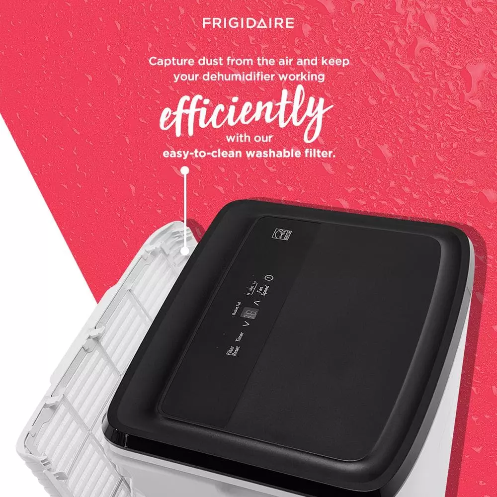 Frigidaire Low Humidity 22-Pint Capacity Dehumidifier 5 Frigidaire Low Humidity 22-Pint Capacity Dehumidifier - Image 3