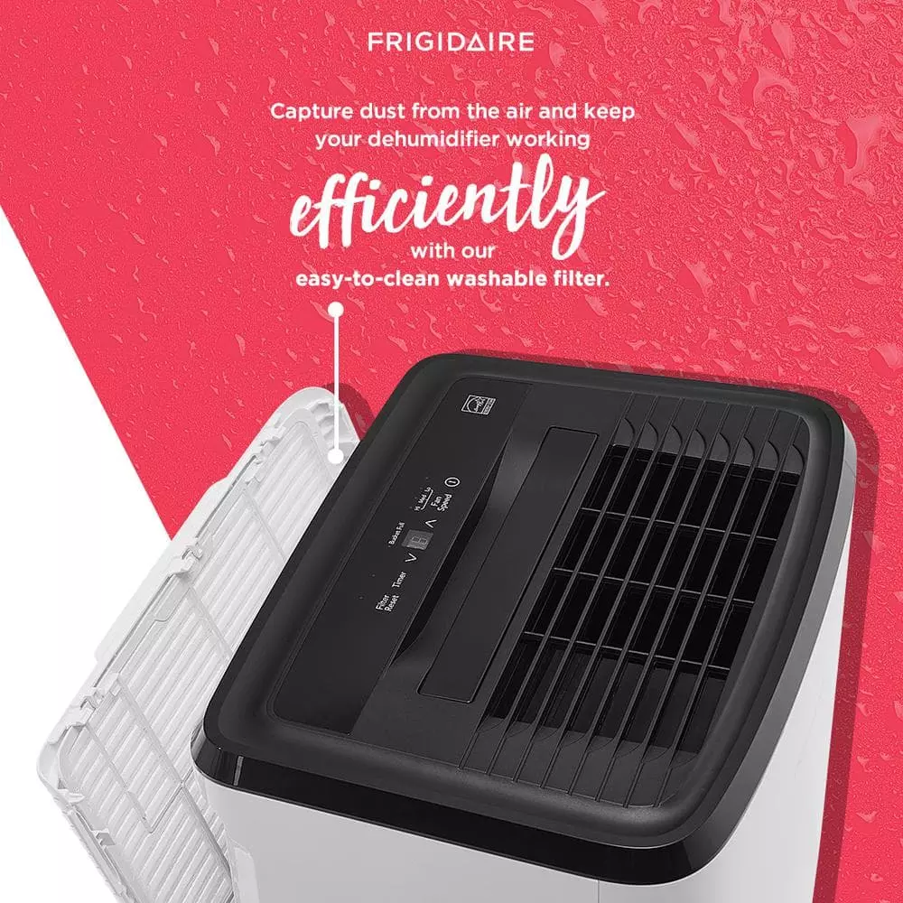 Frigidaire Moderate Humidity 35-Pint Capacity Dehumidifier 6 Frigidaire Moderate Humidity 35-Pint Capacity Dehumidifier - Image 4