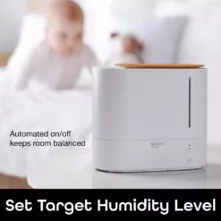 Geeni SOOTHE 2.2 Liter Smart Wi-Fi Humidifier Compatible with Alexa and Google Assistant -Air Quality Shop whites geeni humidifiers gn wa007 251 44 1000