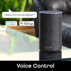 Geeni Smart Wifi Essential Oil Aromatherapy 500ml Ultrasonic Diffuser and Humidifier with Alexa and Google Home Voice Control -Air Quality Shop whites geeni humidifiers gn wa010 199 76 1000