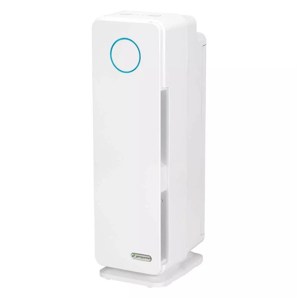 GermGuardian Elite 5-in-1 Air Purifier with Pet Pure True HEPA filter, UV Sanitizer for Medium Rooms up to 153 Sq Ft, White 10 GermGuardian Elite 5-in-1 Air Purifier with Pet Pure True HEPA filter, UV Sanitizer for Medium Rooms up to 153 Sq Ft, White - Image 8