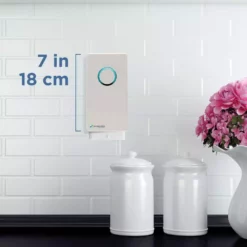 GermGuardian Elite Pluggable Air Purifier and Odor Reducer with UV Sanitizer for Small Rooms, White -Air Quality Shop whites germguardian air purifiers gg1100w 4f 1000