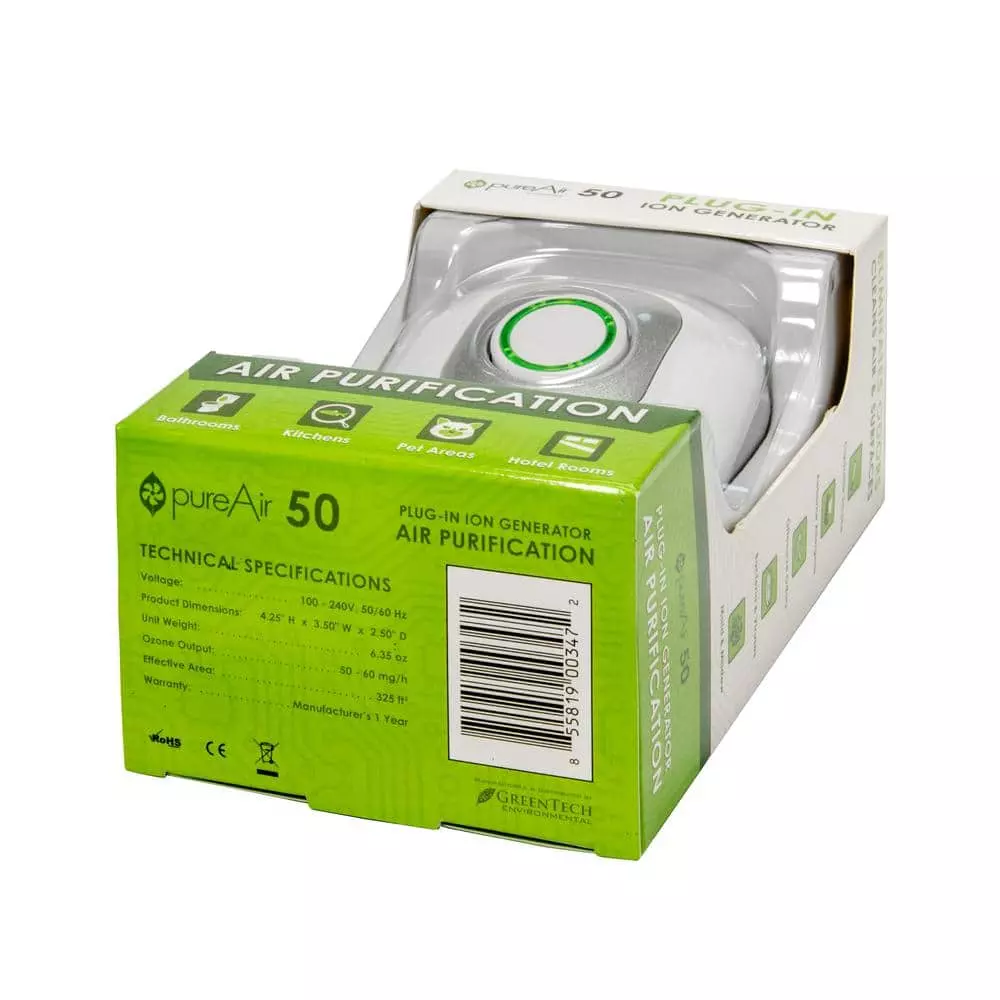 GreenTech Environmental Compact, Portable, Plug-In Air Purifier 4 GreenTech Environmental Compact, Portable, Plug-In Air Purifier - Image 2