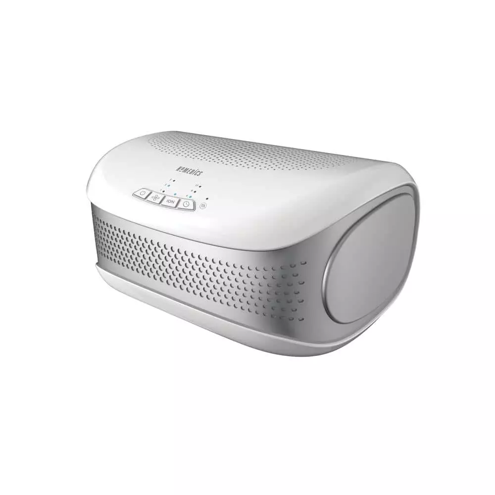 HoMedics TotalClean Tabletop Hepa Air Purifier 3 HoMedics TotalClean Tabletop Hepa Air Purifier