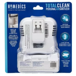 HoMedics TotalClean Plug-In UV Air Purifier -Air Quality Shop whites homedics air purifiers ap p20 4f 1000