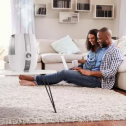 HoMedics TotalComfort 65-Hour Cool-Mist Humidifier -Air Quality Shop whites homedics humidifiers uhe cm65 cq 31 1000