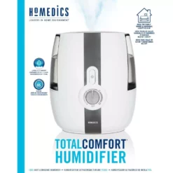 HoMedics TotalComfort 65-Hour Cool-Mist Humidifier -Air Quality Shop whites homedics humidifiers uhe cm65 cq 44 1000
