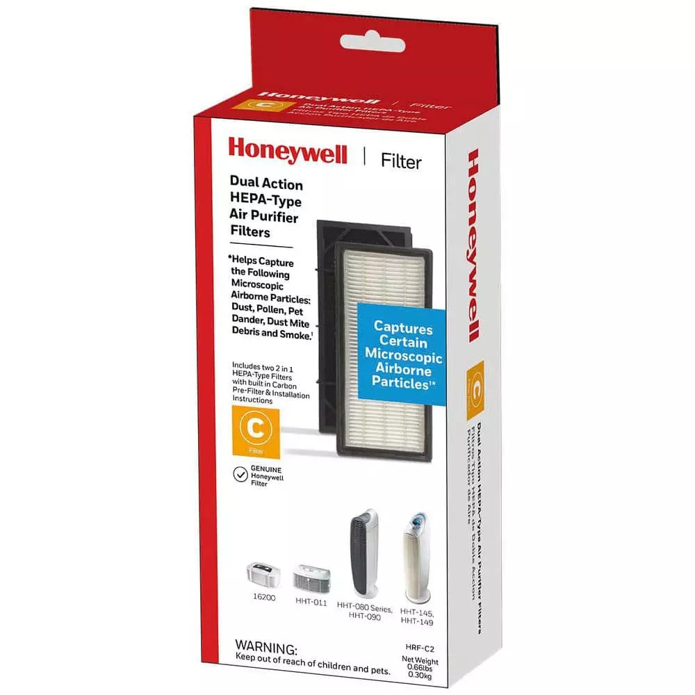 Honeywell HEPAClean Replacement Filter C (2-Pack) 3 Honeywell HEPAClean Replacement Filter C (2-Pack)