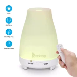 Tatahance 200ml Mini Cool Mist Humidifier with White Remote Control Colorful Light (2-Pieces) 12 Tatahance 200ml Mini Cool Mist Humidifier with White Remote Control Colorful Light (2-Pieces) -Air Quality Shop whites humidifiers d0102heb49w f 44 1000