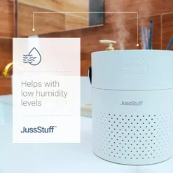 JussStuff Portable Humidifier, 1.1 l Tank Cool Mist Humidifier with 7 Colorful Night Light Function for Home and Travel, White 16 JussStuff Portable Humidifier, 1.1 l Tank Cool Mist Humidifier with 7 Colorful Night Light Function for Home and Travel, White -Air Quality Shop whites humidifiers gxz j628 1f 1000