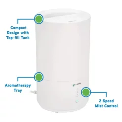 Unbranded 0.80 Gal. 320 sq. ft. Cool Mist Ultrasonic Humidifier with Aromatherapy Tray 21 Unbranded 0.80 Gal. 320 sq. ft. Cool Mist Ultrasonic Humidifier with Aromatherapy Tray -Air Quality Shop whites humidifiers h950ar 66 1000