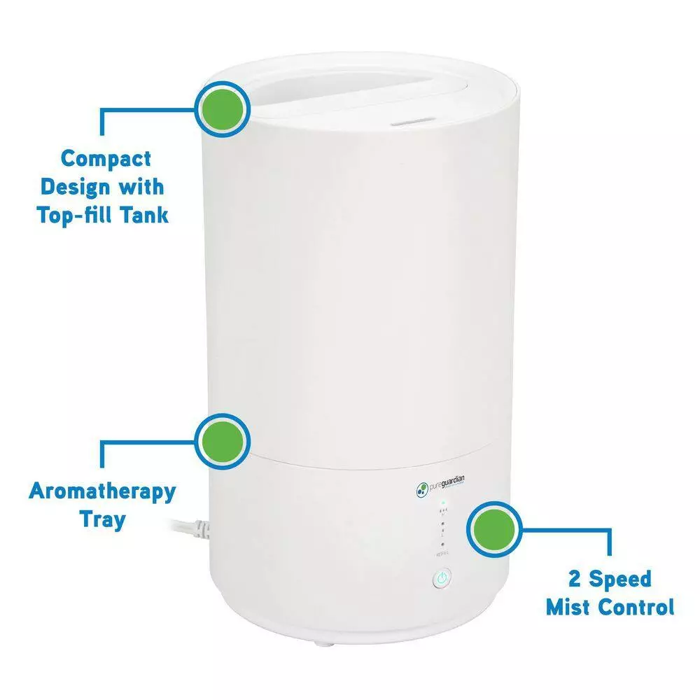 Unbranded 0.80 Gal. 320 sq. ft. Cool Mist Ultrasonic Humidifier with Aromatherapy Tray 8 Unbranded 0.80 Gal. 320 sq. ft. Cool Mist Ultrasonic Humidifier with Aromatherapy Tray - Image 6