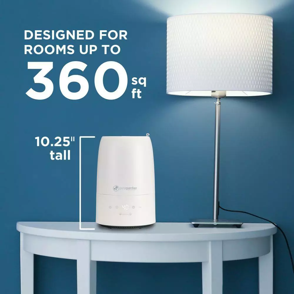 Unbranded 0.50 Gal. 360 sq. ft. Cool Mist Ultrasonic Humidifier with Humidistat and Aromatherapy 7 Unbranded 0.50 Gal. 360 sq. ft. Cool Mist Ultrasonic Humidifier with Humidistat and Aromatherapy - Image 5