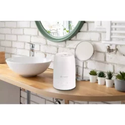 Unbranded 0.50 Gal. 360 sq. ft. Cool Mist Ultrasonic Humidifier with Humidistat and Aromatherapy 29 Unbranded 0.50 Gal. 360 sq. ft. Cool Mist Ultrasonic Humidifier with Humidistat and Aromatherapy -Air Quality Shop whites humidifiers h955w 31 1000