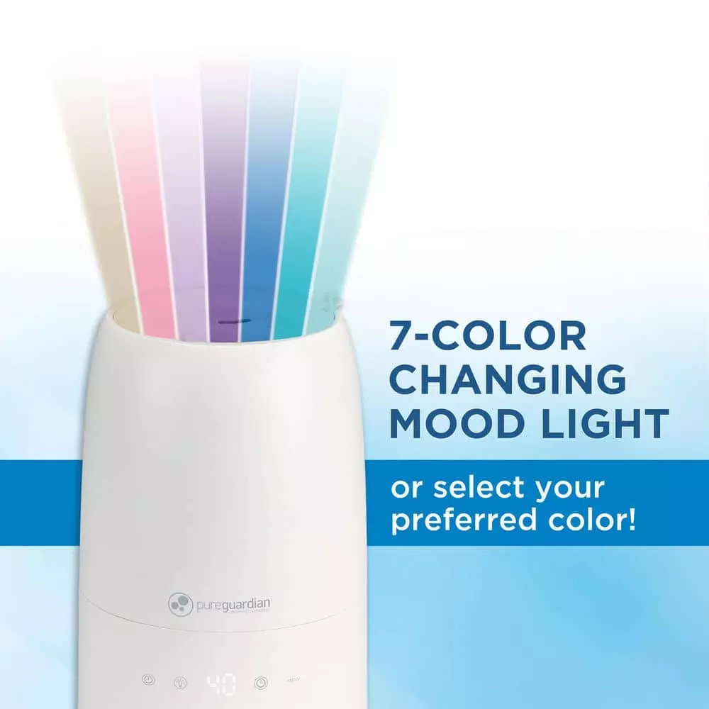 Unbranded 0.50 Gal. 360 sq. ft. Cool Mist Ultrasonic Humidifier with Humidistat and Aromatherapy 10 Unbranded 0.50 Gal. 360 sq. ft. Cool Mist Ultrasonic Humidifier with Humidistat and Aromatherapy - Image 8