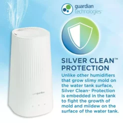 Unbranded 1 Gal. Top Fill Ultrasonic Cool Mist Humidifier with Aromatherapy Tray, White 22 Unbranded 1 Gal. Top Fill Ultrasonic Cool Mist Humidifier with Aromatherapy Tray, White -Air Quality Shop whites humidifiers h980w 4f 1000