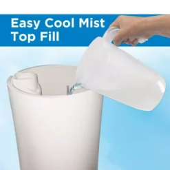 Unbranded 1.6 Gal. 420 sq. ft. Cool Mist Ultrasonic Humidifier with Humidistat and Nightlight 25 Unbranded 1.6 Gal. 420 sq. ft. Cool Mist Ultrasonic Humidifier with Humidistat and Nightlight -Air Quality Shop whites humidifiers h997w 1f 1000