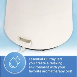 Unbranded 1.6 Gal. 420 sq. ft. Cool Mist Ultrasonic Humidifier with Humidistat and Nightlight 24 Unbranded 1.6 Gal. 420 sq. ft. Cool Mist Ultrasonic Humidifier with Humidistat and Nightlight -Air Quality Shop whites humidifiers h997w 4f 1000