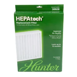 Hunter Genuine HEPAtech Replacement Air Purifier Filter 9 Hunter Genuine HEPAtech Replacement Air Purifier Filter -Air Quality Shop whites hunter air purifier accessories 30928 1f 1000