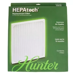 Hunter Genuine HEPAtech Replacement Air Purifier Filter -Air Quality Shop whites hunter air purifier accessories 30930 fa 1000