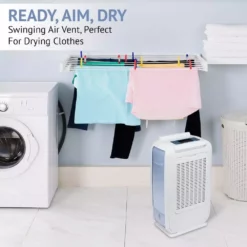 Ivation 13 Pint Small-Area Desiccant Dehumidifier with Continuous Drain Hose 21 Ivation 13 Pint Small-Area Desiccant Dehumidifier with Continuous Drain Hose -Air Quality Shop whites ivation dehumidifiers ivaddh06wh 31 1000