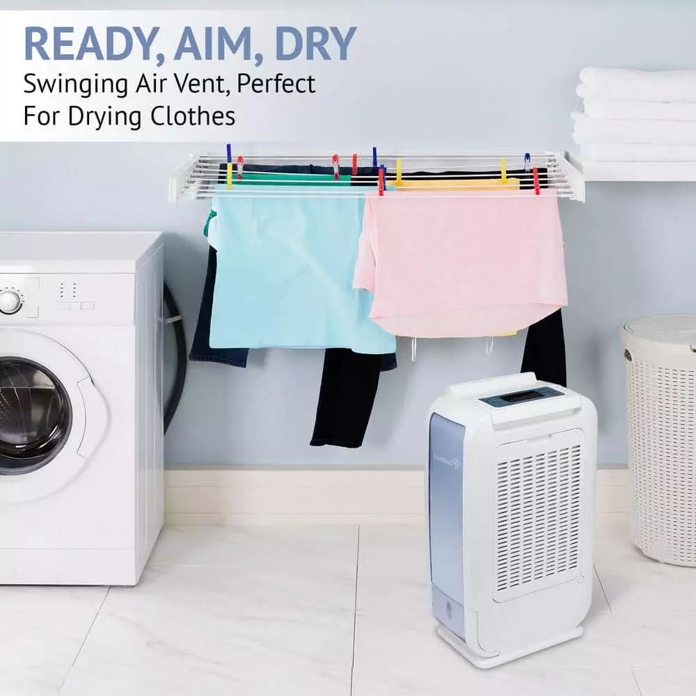 Ivation 13 Pint Small-Area Desiccant Dehumidifier with Continuous Drain Hose 12 Ivation 13 Pint Small-Area Desiccant Dehumidifier with Continuous Drain Hose - Image 10