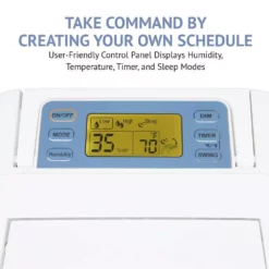 Ivation 13 Pint Small-Area Desiccant Dehumidifier with Continuous Drain Hose 20 Ivation 13 Pint Small-Area Desiccant Dehumidifier with Continuous Drain Hose -Air Quality Shop whites ivation dehumidifiers ivaddh06wh 76 1000