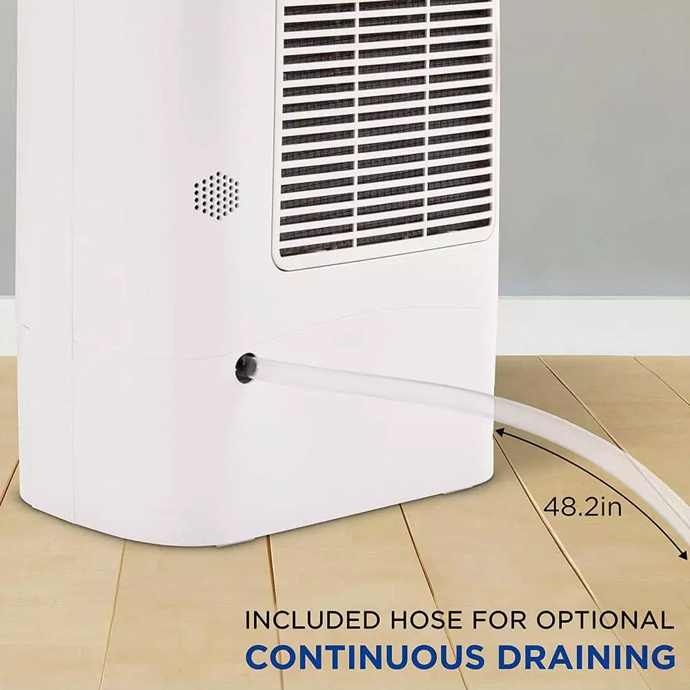 Ivation 19 Pint Wi-Fi Desiccant Dehumidifier w/Continuous Drain Hose and Smartphone Control 8 Ivation 19 Pint Wi-Fi Desiccant Dehumidifier w/Continuous Drain Hose and Smartphone Control - Image 6