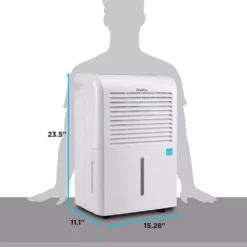 Ivation 50 Pint Energy Star Dehumidifier with Pump and Hose Connector 14 Ivation 50 Pint Energy Star Dehumidifier with Pump and Hose Connector -Air Quality Shop whites ivation dehumidifiers ivadh50pwp2 c3 1000